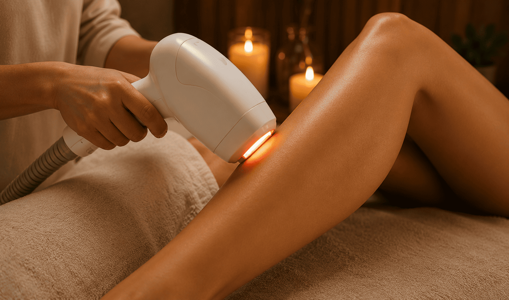 Épilation définitive à la lumière pulsée